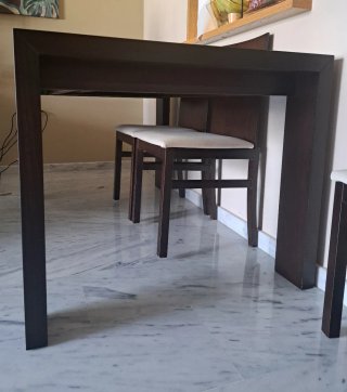 Mesa comedor extensible + 6 sillas