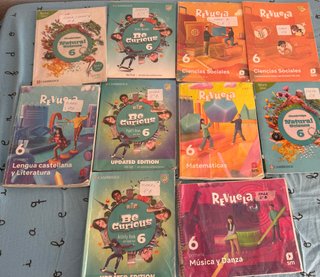 Vendo libros de 6 primaria Lote entero