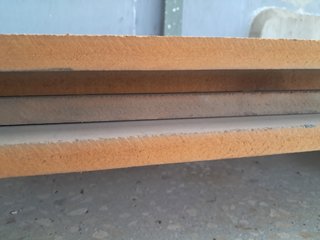 Tablero DM/MDF de 220 mm. Estanterías, mesas