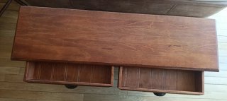 Mueble recibidor madera clásico de calidad