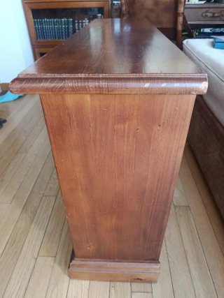 Mueble recibidor madera clásico de calidad