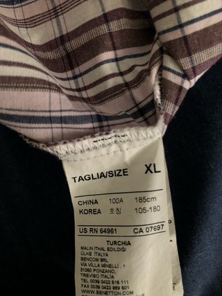 Camicia Sisley Uomo Vintage Verde