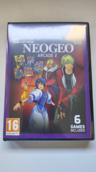 Evercade Neo Geo Arcade 1 y 2