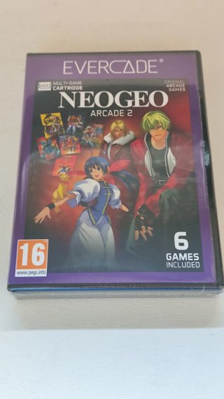 Evercade Neo Geo Arcade 1 y 2