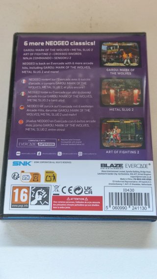 Evercade Neo Geo Arcade 1 y 2