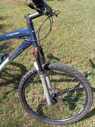 Bicicleta Montaña Rockrider Doble Suspensión
