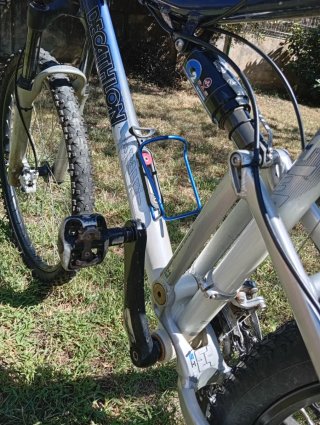 Bicicleta Montaña Rockrider Doble Suspensión