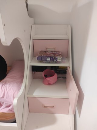 Litera infantil rosa