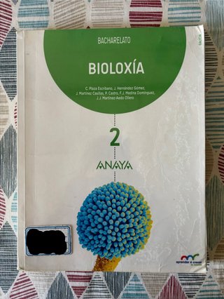 Bioloxía, 2 Bacharelato