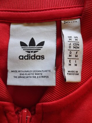 Chaqueta Adidas Roja Talla M