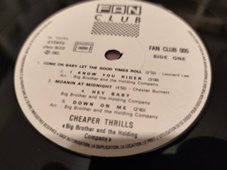 Big Brother & The Holding Company - Cheaper Thrill