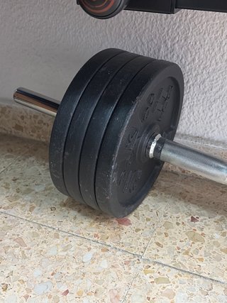 Mancuernas con discos ajustables