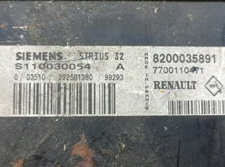 Centralita 8200035891 renault megane i fase 184360