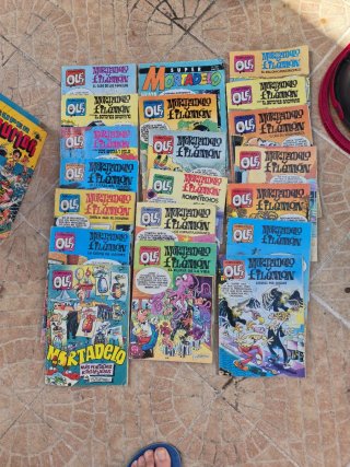 Tebeos mortadelo y filemon