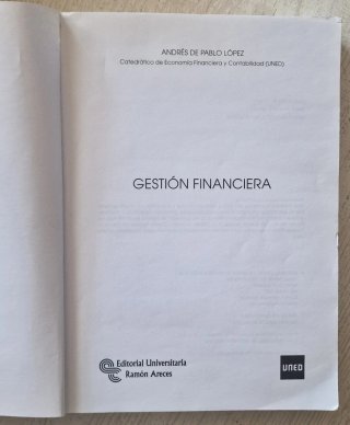 Gestión financiera