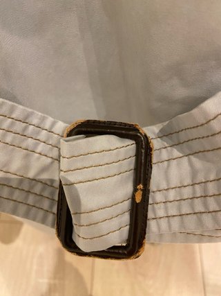 Gabardina Burberry Azul