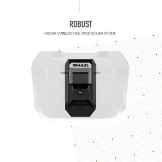 Baúl Shad TR41 Terra Top Case Negro