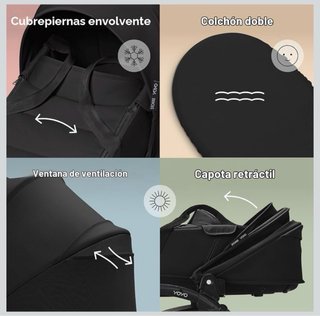 Capazo Stokke Yoyo recién nacido