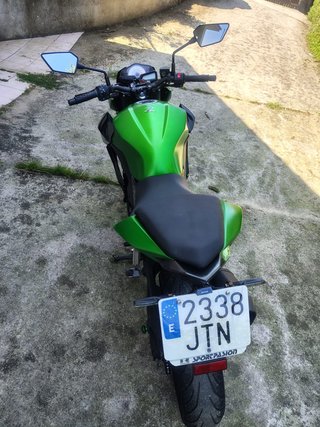 Kawasaki Z300 2017 Akrapovic Carbono