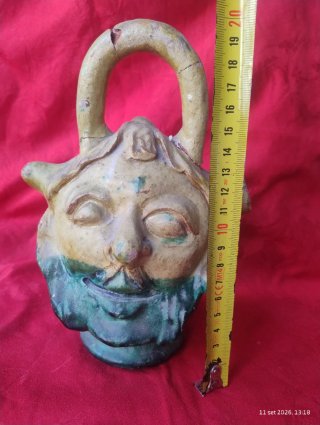 Fiaschetta Antropomorfa Paolo Condurso Ceramica