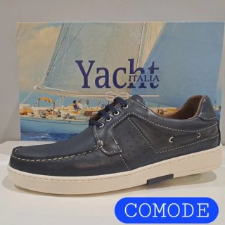 SCARPE UOMO PELLE SPORTIVE CLASSICHE BARCA 45