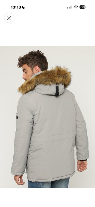 Abrigo Norway Geographical Gris Talla XXL