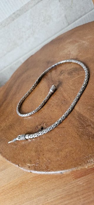 Collana snake argento 925