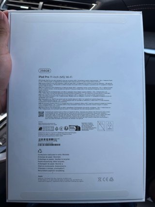 iPad Pro 11 M5 256GB Negro Espacial