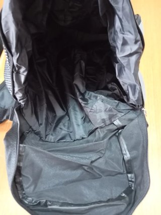 Mochila para casco de moto