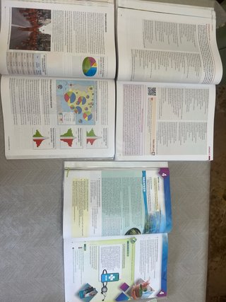Geografía Edelvives y Lengua Sansy