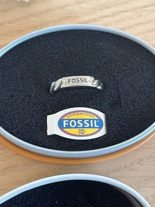 Pulsera y Anillo Fossil