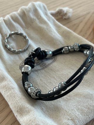 Pulsera y Anillo Fossil