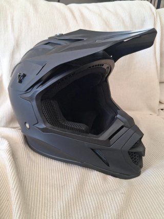 Casco Enduro Motocross Negro