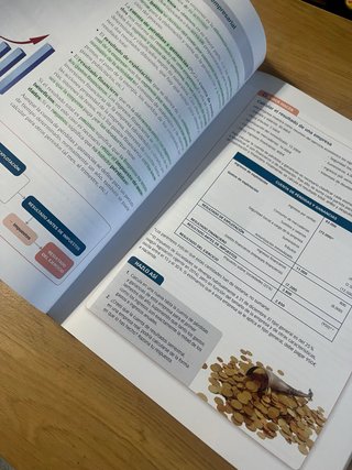 Libro de texto escolar Economía 4 ESO Santillana