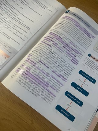 Libro de texto escolar Economía 4 ESO Santillana
