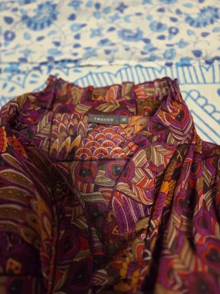 Vestido estampado talla 40