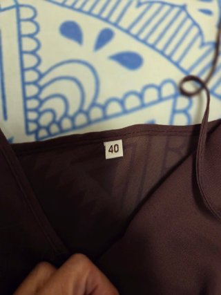 Vestido estampado talla 40