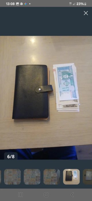 Lote de billetes + album portabilletes