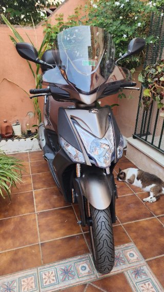 Kymco Agility City 125 Scooter Marrón/Gris