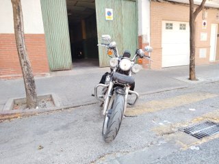 Harley-Davidson sport XL Super low Negra y Cromada