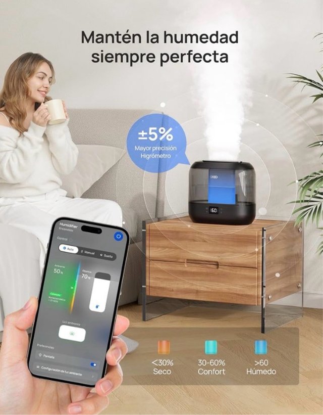 Humidificador Inteligente Dreo 4L