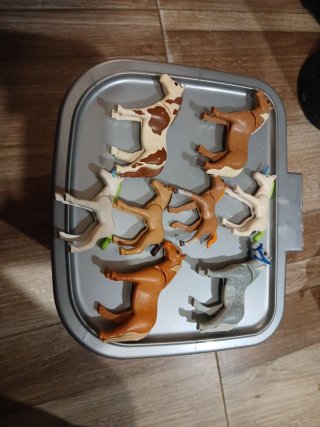 Lote 8 caballos pequeños playmobil Todos 5€