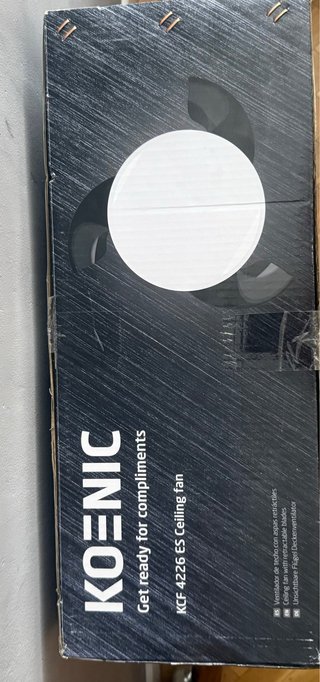 Lámpara ventilador KOENIC KCF 4226 ES