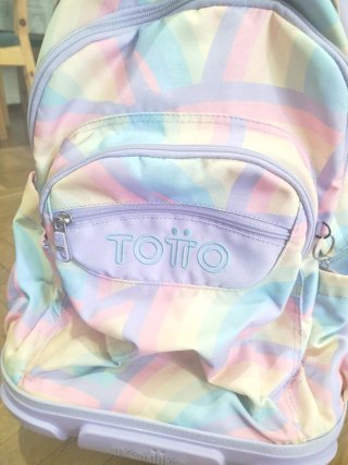 Mochila Totto Ruedas Multicolor