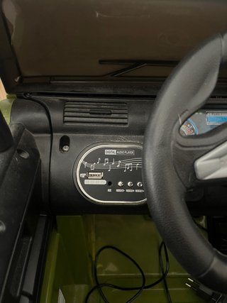 Coche Eléctrico Infantil Jeep Verde