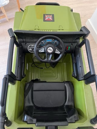 Coche Eléctrico Infantil Jeep Verde