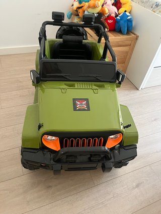 Coche Eléctrico Infantil Jeep Verde