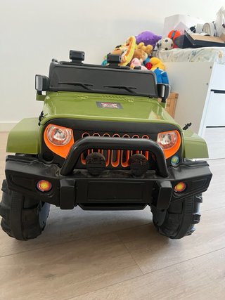 Coche Eléctrico Infantil Jeep Verde