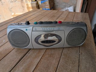 Radio Cassette Aiwa CS-P500 Stereo AM/FM Vintage