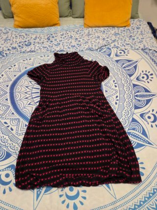Vestido invierno manga corta Talla M